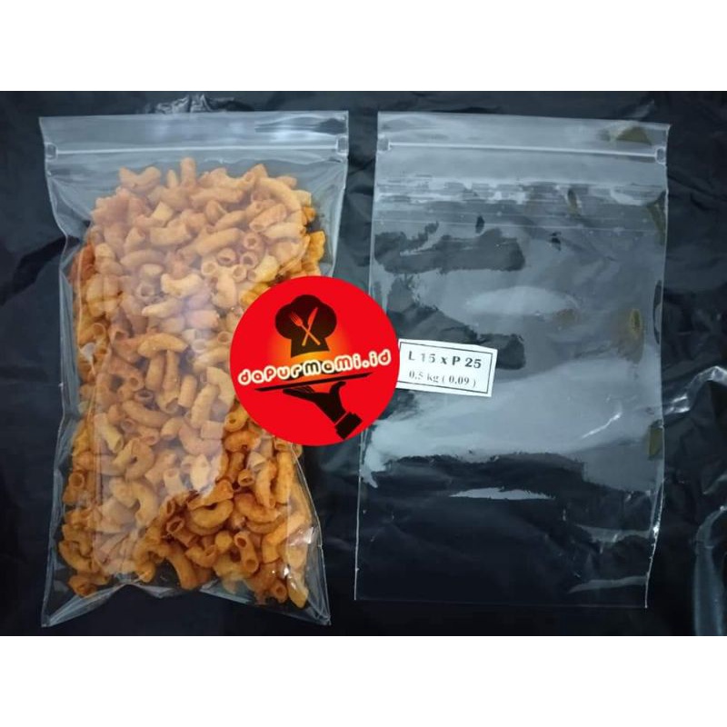 คลิปพลาสติก PP 90 MICRON THICK PP ZIPLOCK ZIPPER SNACK PACKAGING
