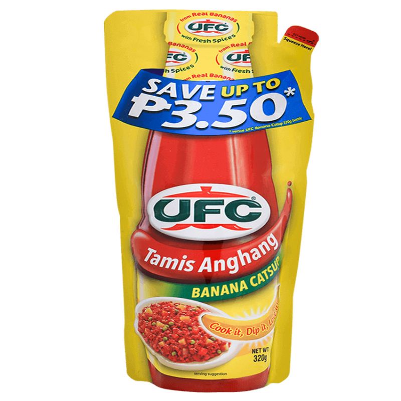 UFC Taming Anghang Banana Catsup Pouch 320g