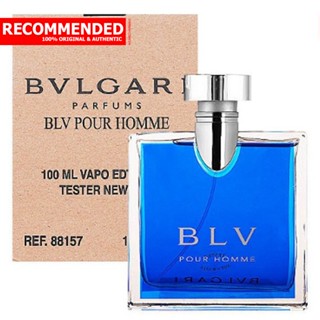 Bvlgari BLV Pour Homme EDT 100 ml. (เทสเตอร์ : Tester)