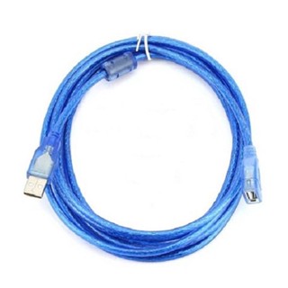 USB Cable 1.5M V2.0 M/F สายต่อยาว 1.5เมตร (สีฟ้า)(1.5) #59