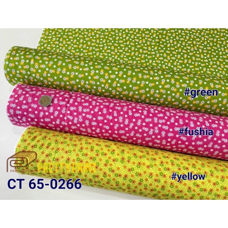 คอตต้อน100%พิมพ์ลาย CT 65-0266 (ขายเป็นหลา)