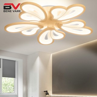 LED Ceiling Light Tricolor Remote Butterfly Light Nordic Modern Chandelier for Living Room Bedroom