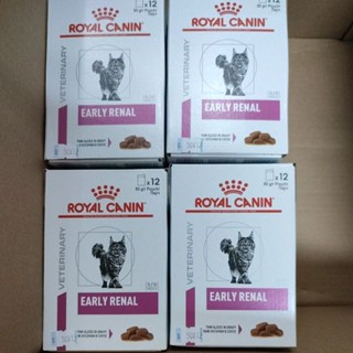 [Royal Canin] 1x12 pouch Early Renal for cat อาหารแมวโรคไตระยะต้น 1กล่อง 12ซอง