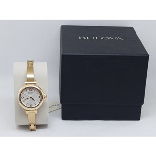 นาฬิกา BULOVA WOMENS 97L136 QUARTZ พร้อมกล่อง (ใหม่มีตำหนิ) NO.01