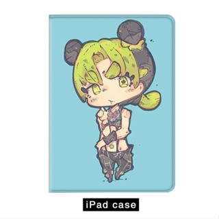 JOJO anime เคสไอแพด mini 1/2/3/4/5/6 air 3 4 5 10.2 gen 7 8 9 เคส 10.9 gen10 2020/21/22 pro 11 tri-fold case pen slot