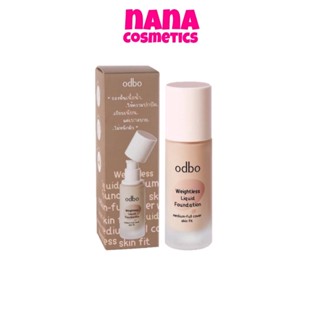 โอดีบีโอ เวทเลส ลิควิด ฟาวเดชั่น #OD4000 Odbo Weightless Liquid Foundation รองพื้น เนื้อลิควิด บางเบา