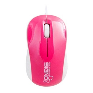 (ชุดเมาส์ คีย์บอร์ด) SIGNO Keyboard+Mouse Combo Set (MO-250สีชมพู &amp; KB-79) รับประกันศูนย์1ปี