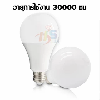 หลอดไฟ LED แสงไฟสีขาว ทรงกลมขั้ว E27 AC 220V~50Hz 24W 18W 15W 12W 9W 7W 5W 3W สำหรับโคมไฟภายในบ้าน หลอดปิงปอง