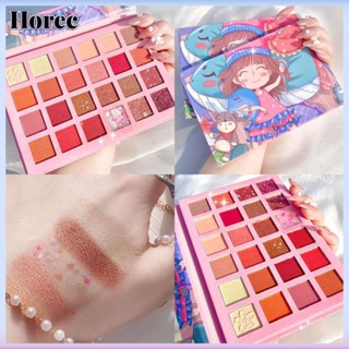 Horec ERSHIQI ชื่นชอบสาว 24 สีอายแชโดว์ Palette ins super fire มันฝรั่งบด glitter sequins อายแชโดว์ราคาถูก