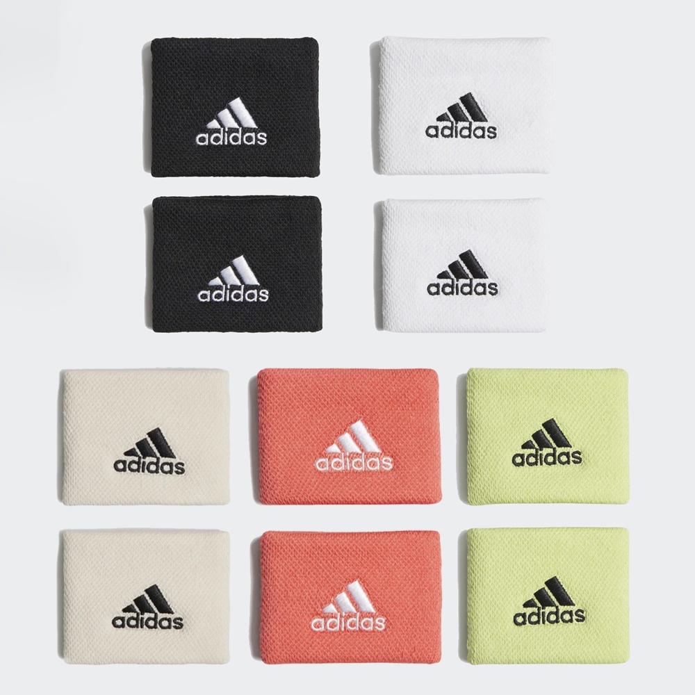 Adidas ผ้ารัดข้อมือแบบสั้น Tennis Wristband Small (5สี)