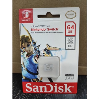 sandisk nintendo ได้รับอนุญาตอย่างเป็นทางการ การ์ดหน่วยความจำ micro sd sdxc สำหรับ nintendo switch 64g 128g 256g SanDisk Nintendo Officially Licensed Micro SD Memory Card  SDXC For Nintendo Switch 64G 128G 256G