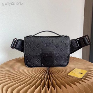 ✣✒❏LV men s embossed pouch