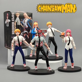 7.2in Chainsaw Man Figure Toys Denji Power Pochita Makima Model Kids Gift Xmas