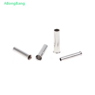 Abongbang หางปลาขั้วต่อสายไฟ AWG ไม่มีฉนวนกันความร้อน EN0508 EN1008 EN1508 EN7508 Nice 100 ชิ้น