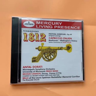 Original STOCK Versioni i lartë i Cannon Recording Mercury Mercury Dollatti-Tchaikovsky: CD Overture 1812