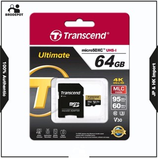 Transcend TS64GUSDU3M 64GB UHS-I U3M microSDXC Memory Card