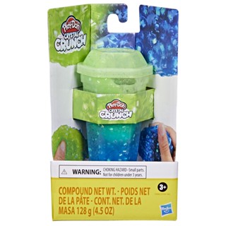 HASBRO PLAY DOH รุ่น F5983 PD CRYSTAL CRUNCH BLUE CHARTREUSE