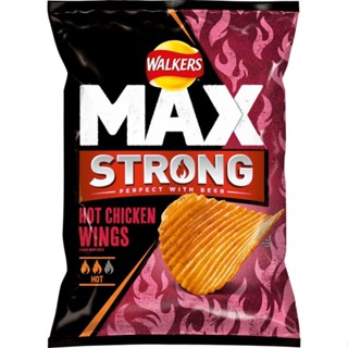 WALKERS MAX STRONG HOT CHICKEN WING Walkers 1 PC