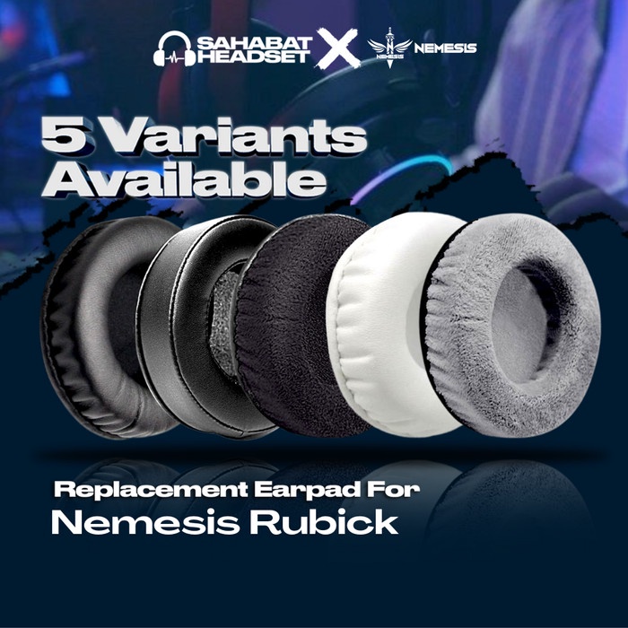 Earpad Ear Cushion Earcup Nemesis Rubick NYK แผ่นโฟมแผ่นรองหูฟัง