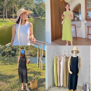 Summer Maxi dress เดรสไปทะเล