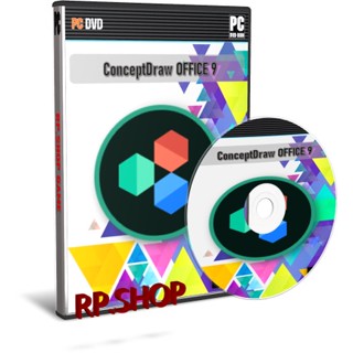 โปรแกรม ConceptDraw OFFICE 9 โปรแกรมสร้าง Mind Mapping ไดอะแกรม [1DVD + USB + ดาวน์โหลด]