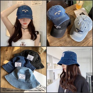 หมวกบักเก็ต หมวกแก็ป 🧢 ผ้ายีนส์