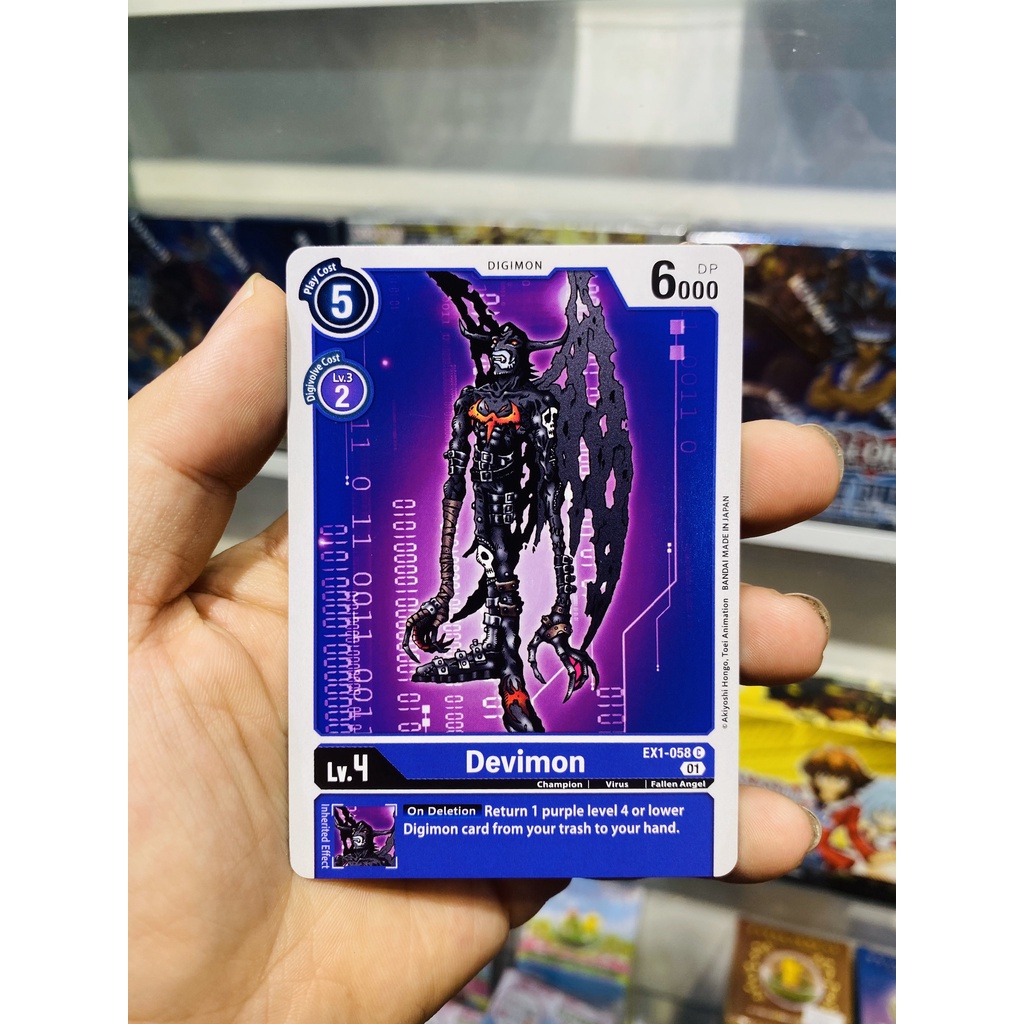 Digimon Card Code EX1-058 - Devicmon - Digimon - Common