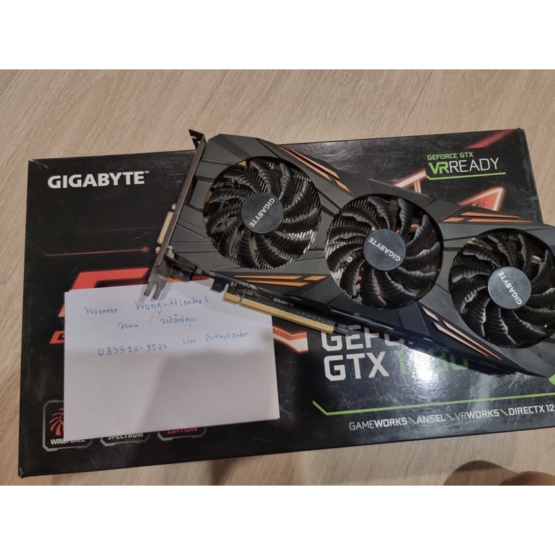 Gigabyte G1 1080  Windforce เล่นเกมลื่นๆ เทส Furmark ผ่าน  มีกล่อง