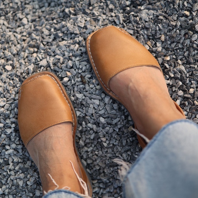 รองเท้า Pons รุ่น 5053 สี Vegan Camel.Camel(M-001)