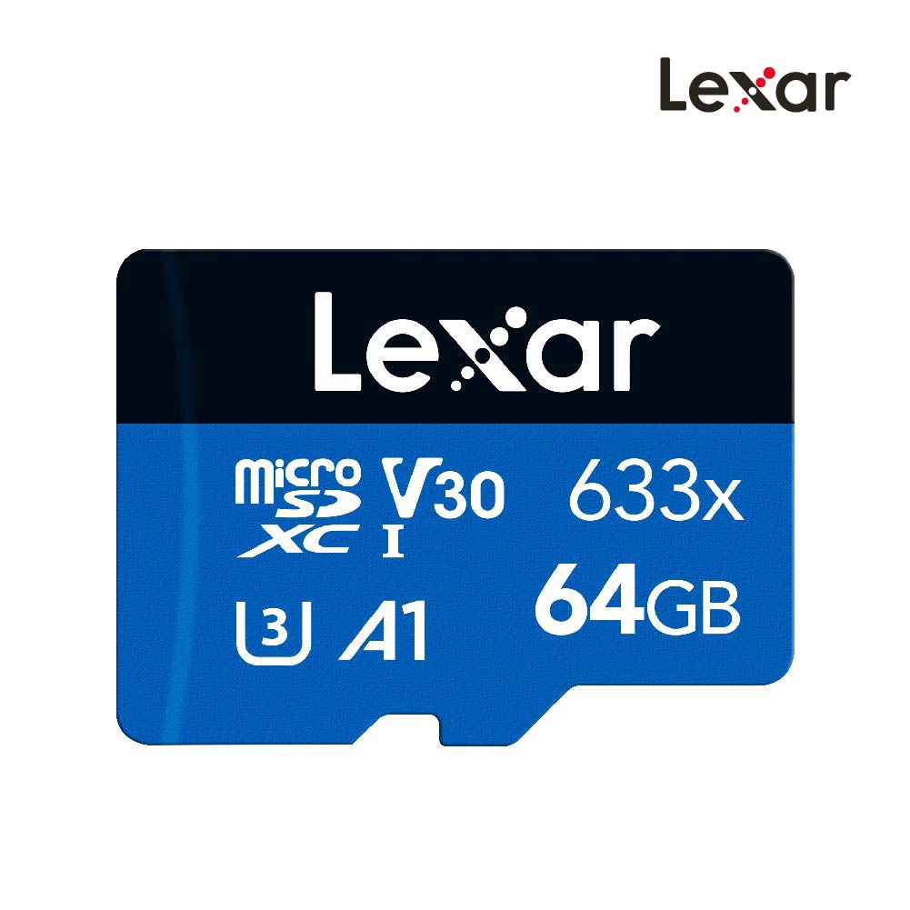 การ์ดหน่วยความจำ ไมโครเอสดีการ์ด LEXAR 633X MICROSD CARD 64GB NOADAPTER UPTO 100MB/S READ (LMS0633064G)_3