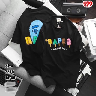 a bathing ape เสื้อยืดแขนสั้น