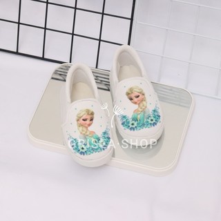 End of Year / Clearance / Unisex Cute Children& 39;s Shoes Age 1-2 Years size 22-25 Motif Princess Elsa Frozen KP-03