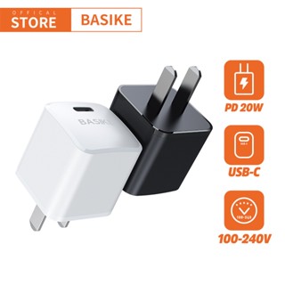 BASIKE หัวชาร์จเร็ว PD 30W 27W 20W Type C For iP 8/X/XR/XS/11/12/13 Pro Max หัวชาร์จ Adapter Fast Charge อแดปเตอร