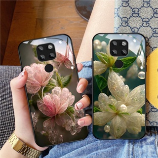 Dmy เคสโทรศัพท์มือถือกระจกนิรภัย หรูหรา สําหรับ huawei mate 20 20X 30 pro 10 9 40 50 pro P30 lite nova 4e P20 pro P10 plus P40 P50 pro