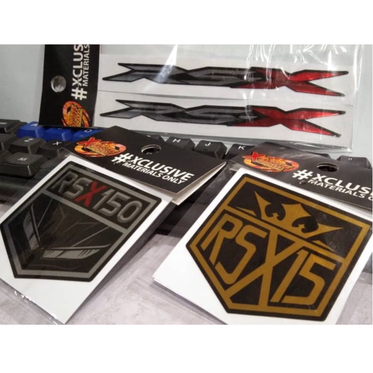 สติ๊กเกอร์ XCLUSIVE RSX150