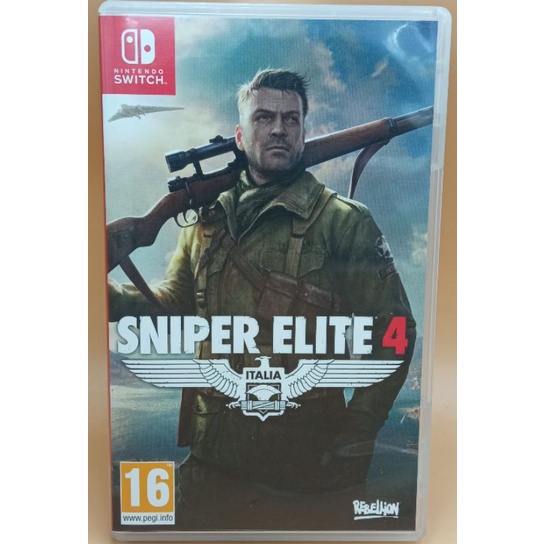 (มือสอง) มือ2 เกม Nintendo Switch : Sniper Elite 4 สภาพดี #Nintendo Switch #game