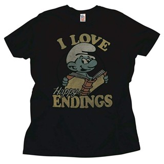 [COD] เสื้อยืดผ้าฝ้าย 100% พิมพ์ลาย Papa Smurf I Love Endings พลัสไซซ์ พลัสไซซ์ XS-6XL สําหรับผู้ชาย ของ