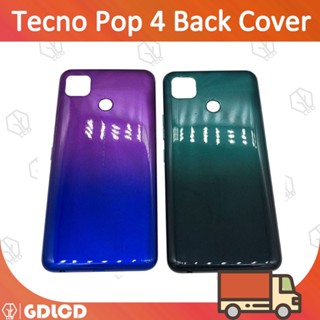 ฝาครอบแบตเตอรี่ด้านหลัง สําหรับซ่อมแซม Tecno Pop 4 BC2