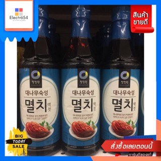 ซองจองวอน ซอสปลาแอนโชวี่ น้ำปลาเกาหลี : : 생선 소스 1 kg . 🇰🇷 (Anchovy sauce 1000 ml )Sung Jung Won Anchovy Sauce Korean Fis