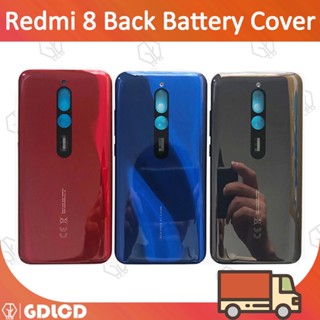 Xiaomi Redmi 8 ฝาครอบแบตเตอรี่ด้านหลัง เคสประตู เปลี่ยนโทรศัพท์มือถือ