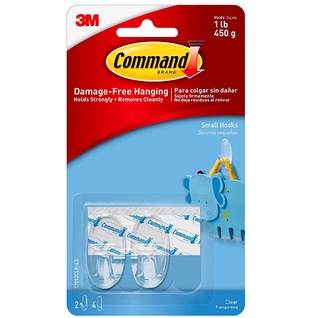 3m COMMAND ADHESIVE HOOK 17091CLR 17092CLR 17093CLRES