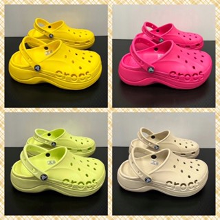 รองเท้ายาง รองเท้าหัวโต Crocs เบา นุ่ม ลุยน้ำได้ พร้อมส่งในไทย