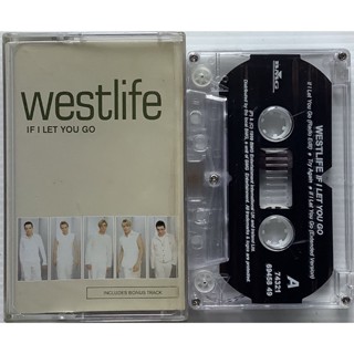 Cassette Tape เทปคาสเซ็ต Westlife If I Let You Go ซิงเกิ้ล 3 เพลง ลิขสิทธิ์