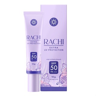 ครีมกันแดดราชิ RACHI UV Production ครีมกันแดดเนื้อมูส 10g.