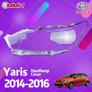 ฝาครอบเลนส์ไฟหน้า สําหรับ Toyota Yaris 2013-2016 เลนส์ไฟหน้า ฝาครอบไฟหน้า ไฟหน้ารถยนต์ ไฟหน้าสําหรับ ฝาครอบไฟหน้าตรงรุ่น ฝาครอบเลนส์  headlamp cover ไฟหน้า โคมไฟหน้า ฝาครอบเลนส์