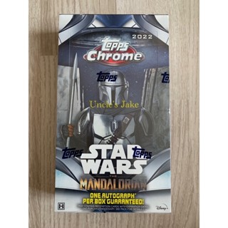 Topps Chrome Star Wars : Mandalorian Hobby Box (one Autograph)