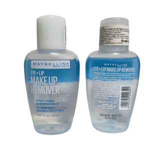 MAYBELLINE EYE &amp; LIP MAKEUP REMOVER เมย์เบลลีน อาย ลิป เมคอัพ รีมูฟเวอร์ 40 มล.