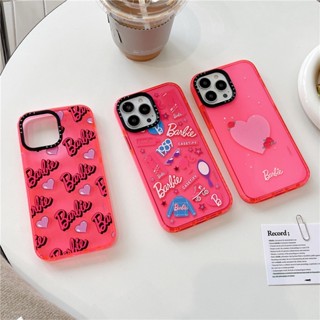 High Quality CaseTify เคสโทรศัพท์ซิลิโคน TPU แบบนิ่ม ลายบาร์บี้ สําหรับ iPhone 14 Plus 14 Pro Max 11 12 Pro Max 13 Pro Max