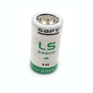 จาก กทม SAFT LS26500 26500 C ขนาด3.6V 8000MAH Non-Rechargeable แบตเตอรี่ PLC อุตสาหกรรมแบตเตอรี่ลิเธียม ส่งทุกวัน