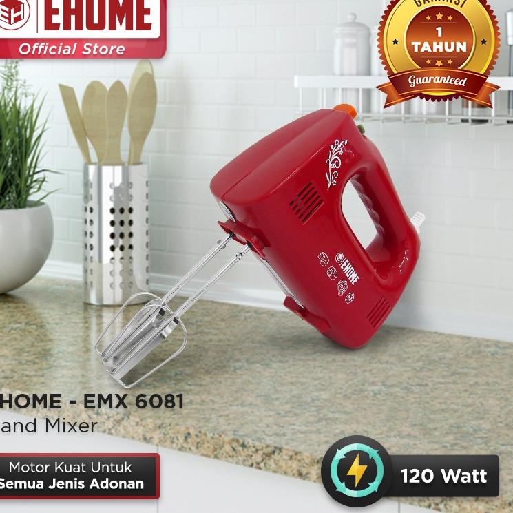 Trusted SEKAI Ehome Hand Mixer / เครื่องผสมแป้งแบบพกพา - EMX-6081